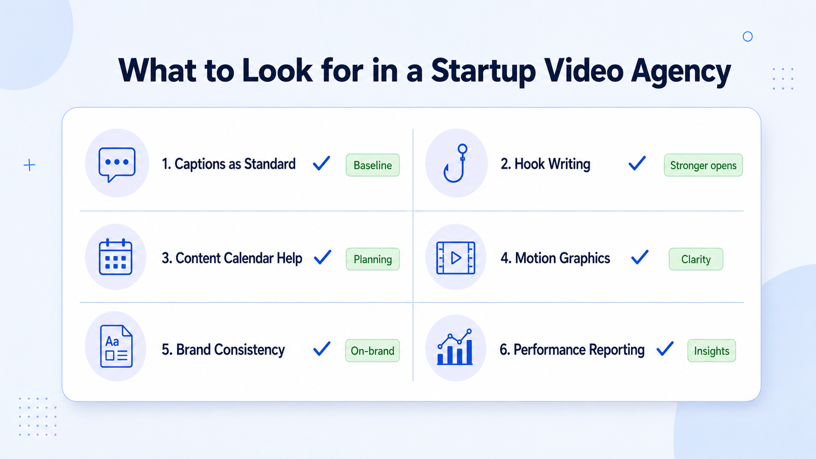 What to Look for When Hiring a Short-Form Video Agency as a Startup