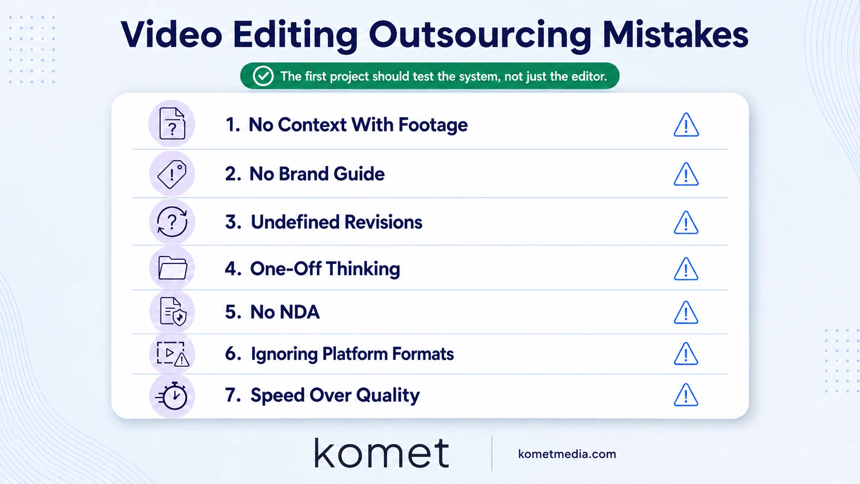 Common Mistakes Teams Make When Outsourcing Video Editing for the First Time