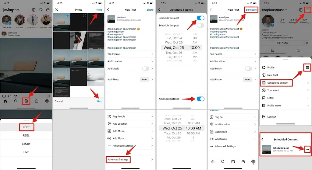 Step-by-Step Guide to Scheduling Instagram Posts on Mobile
