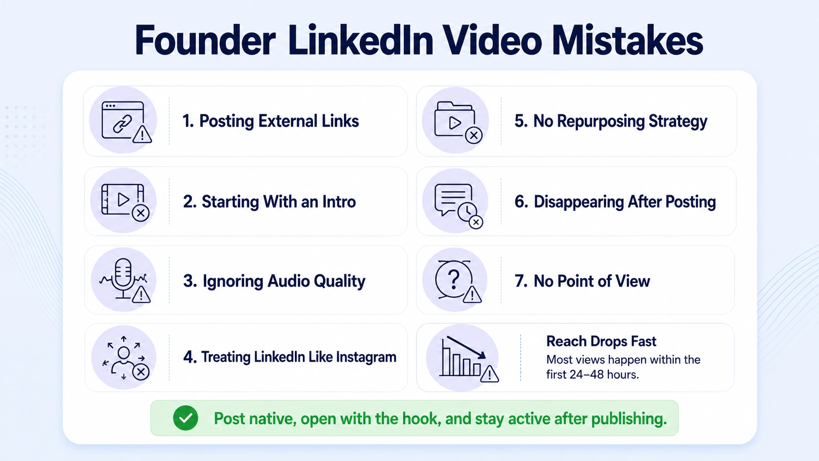 The Biggest LinkedIn Video Mistakes CEOs and Founders Make