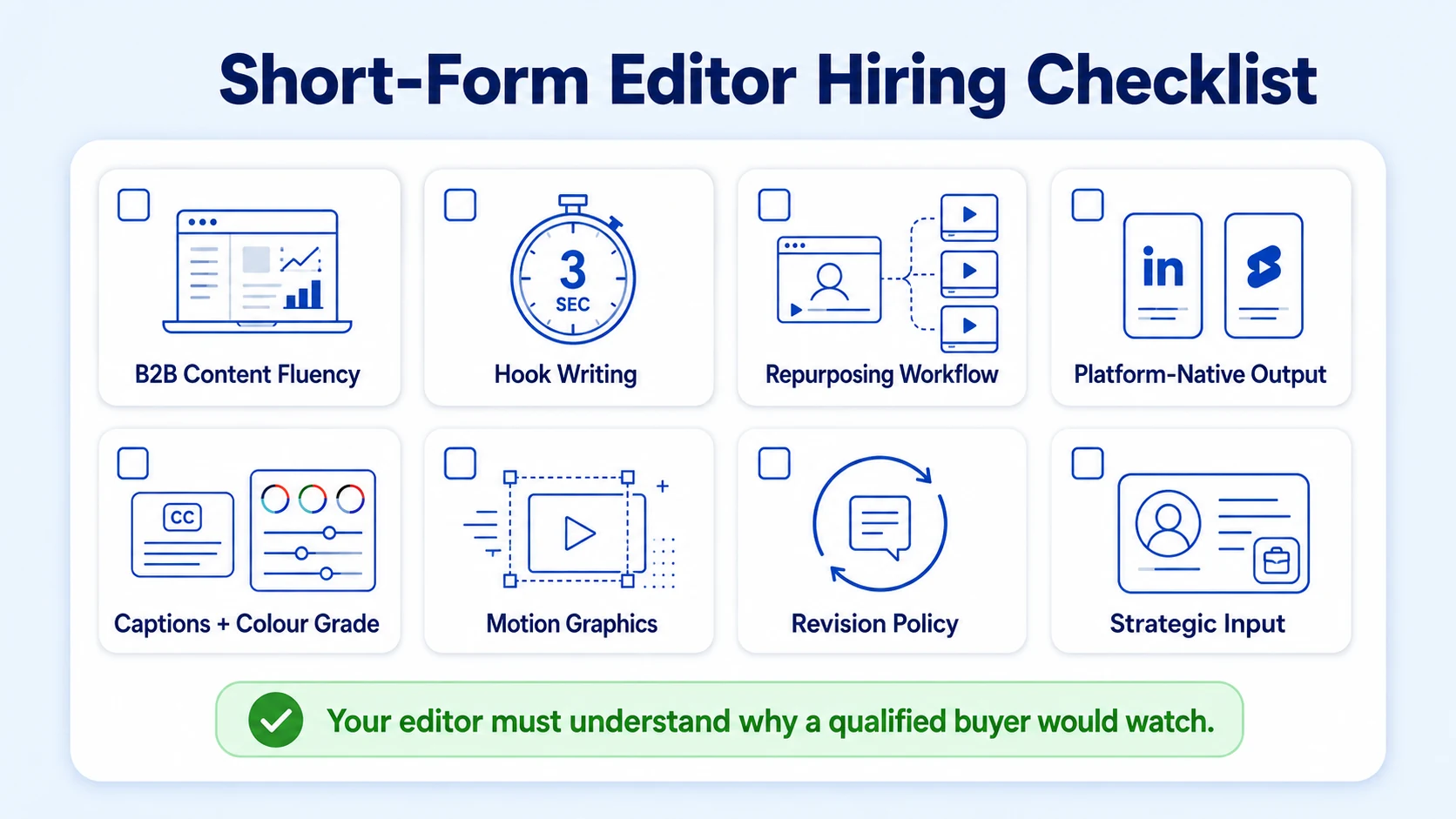 What Should I Look For When Hiring a Short-Form Video Editor?