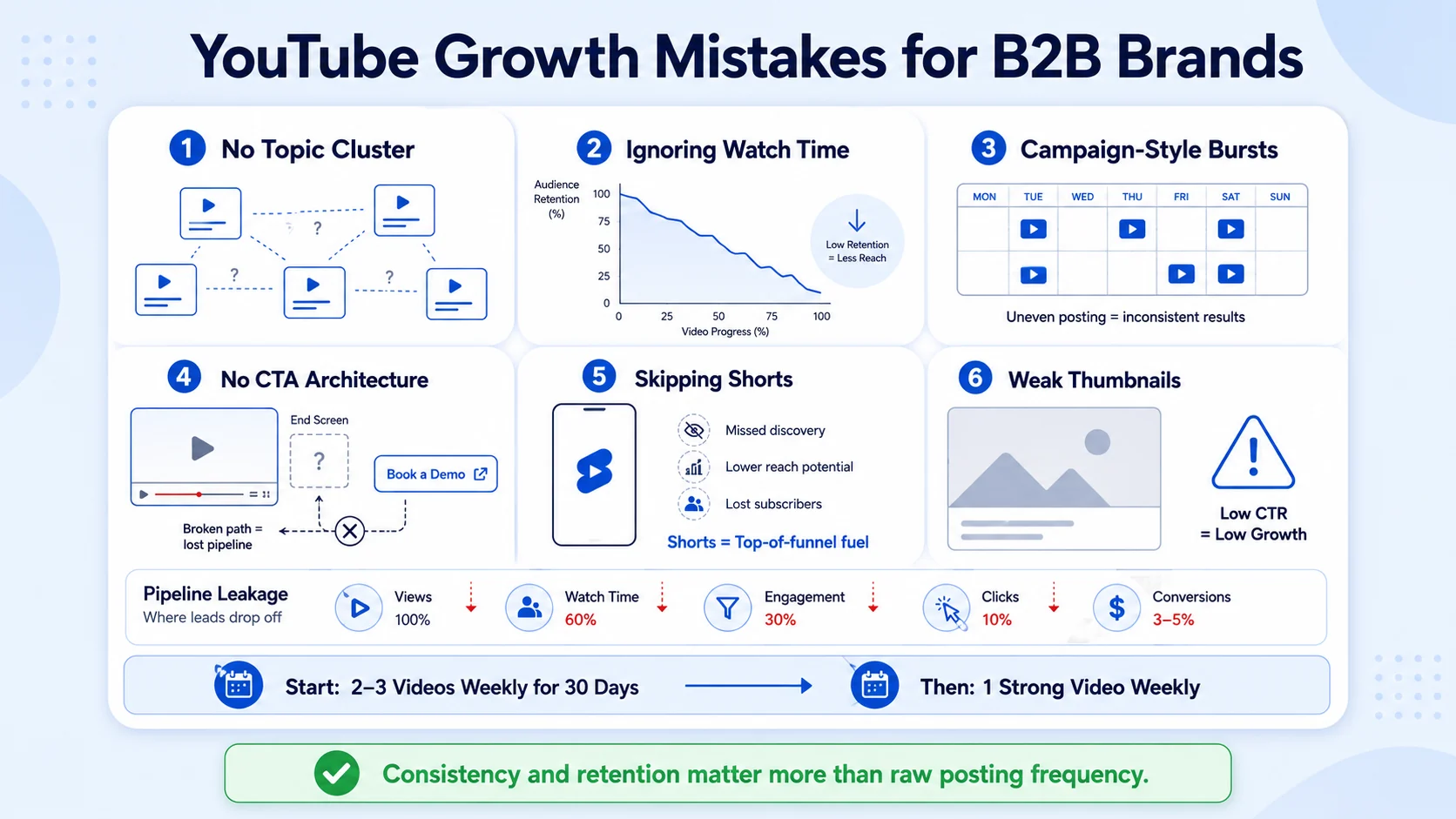 How Often Should B2B Brands Post, and What Mistakes Kill Growth?
