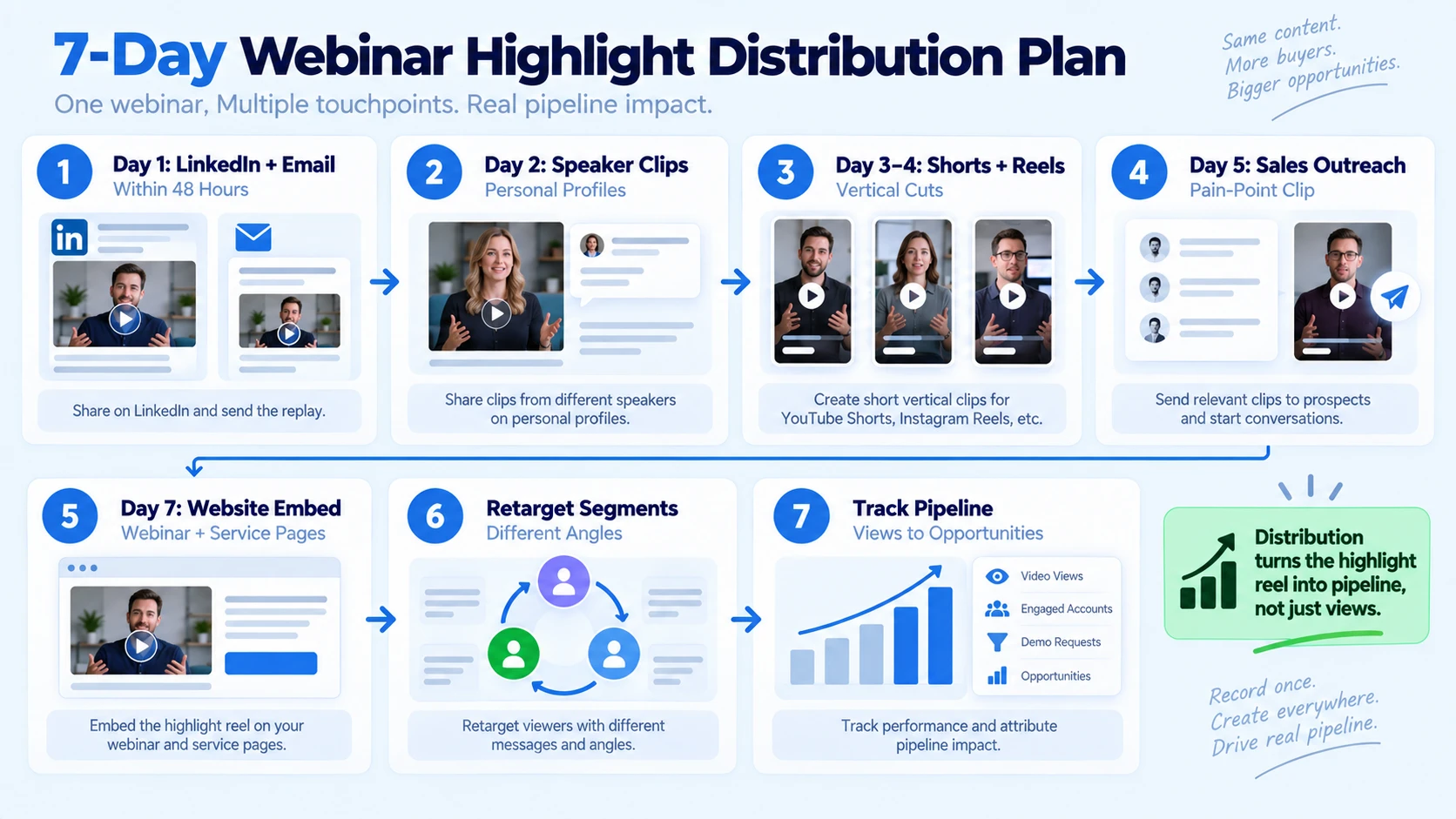 Content Repurposing Strategy: Distributing Your Highlight Reel for Pipeline Impact