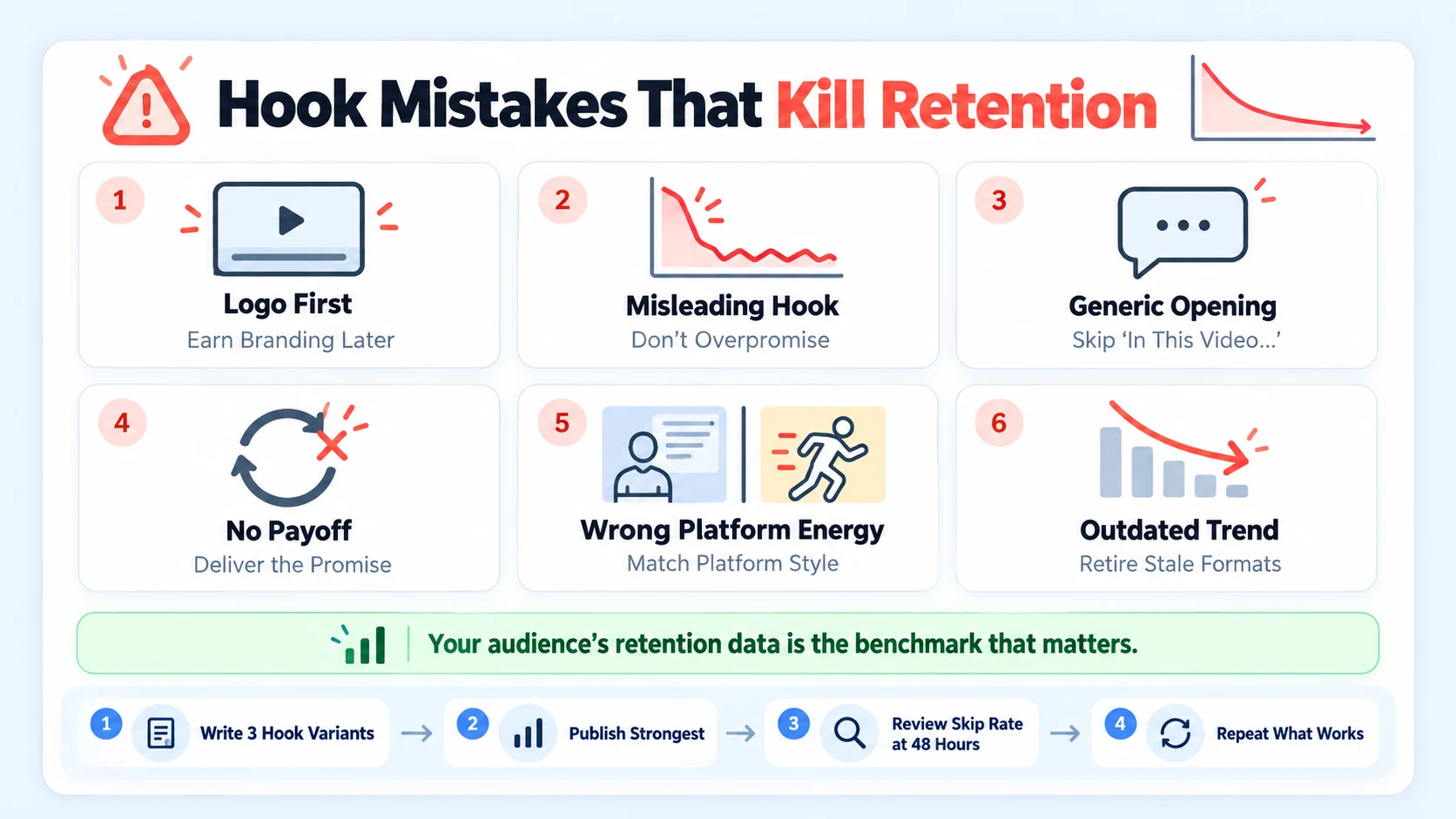 Why Some Posts Stop the Scroll and Others Get Ignored: Common Hook Mistakes