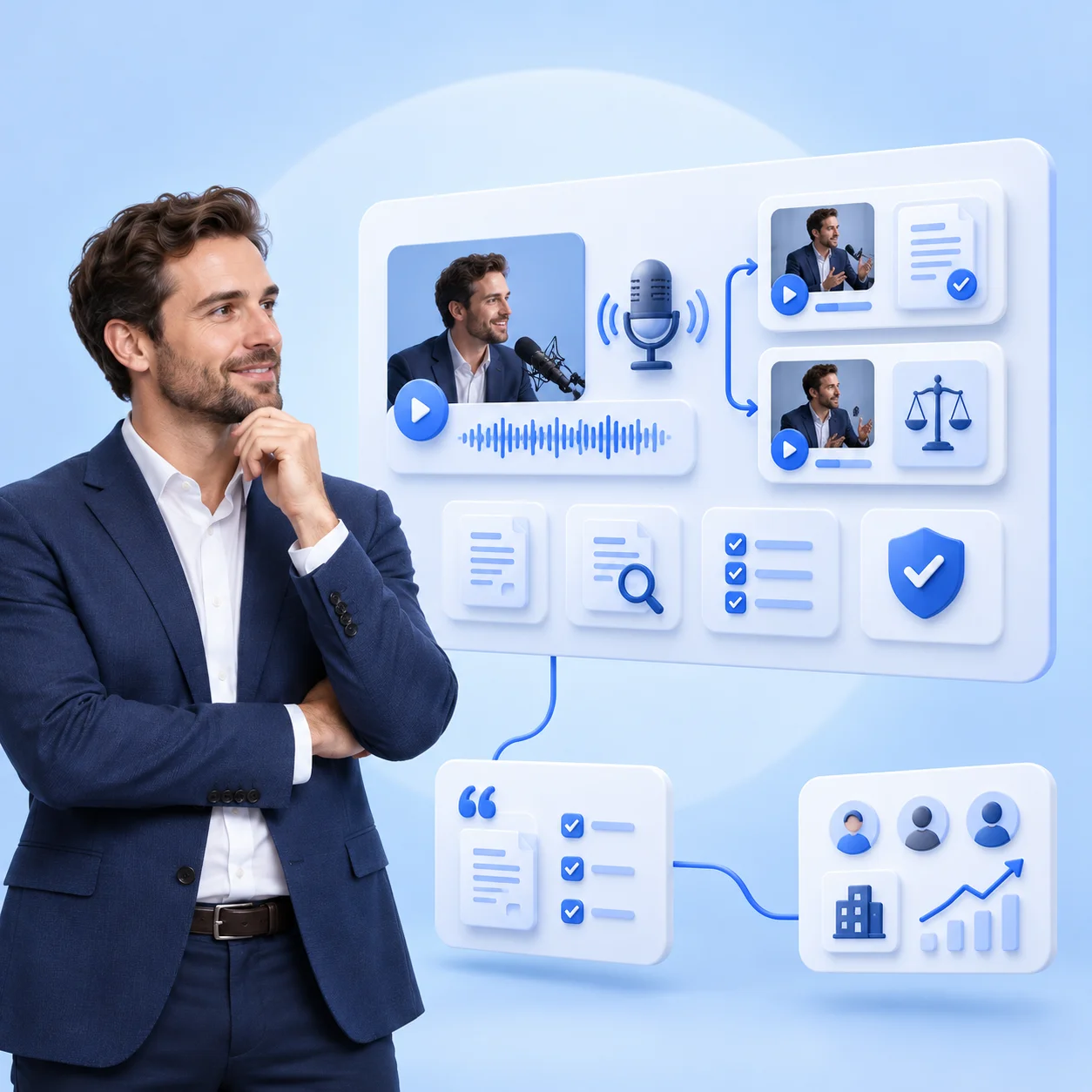 Podcast Repurposing for Legaltech Brands