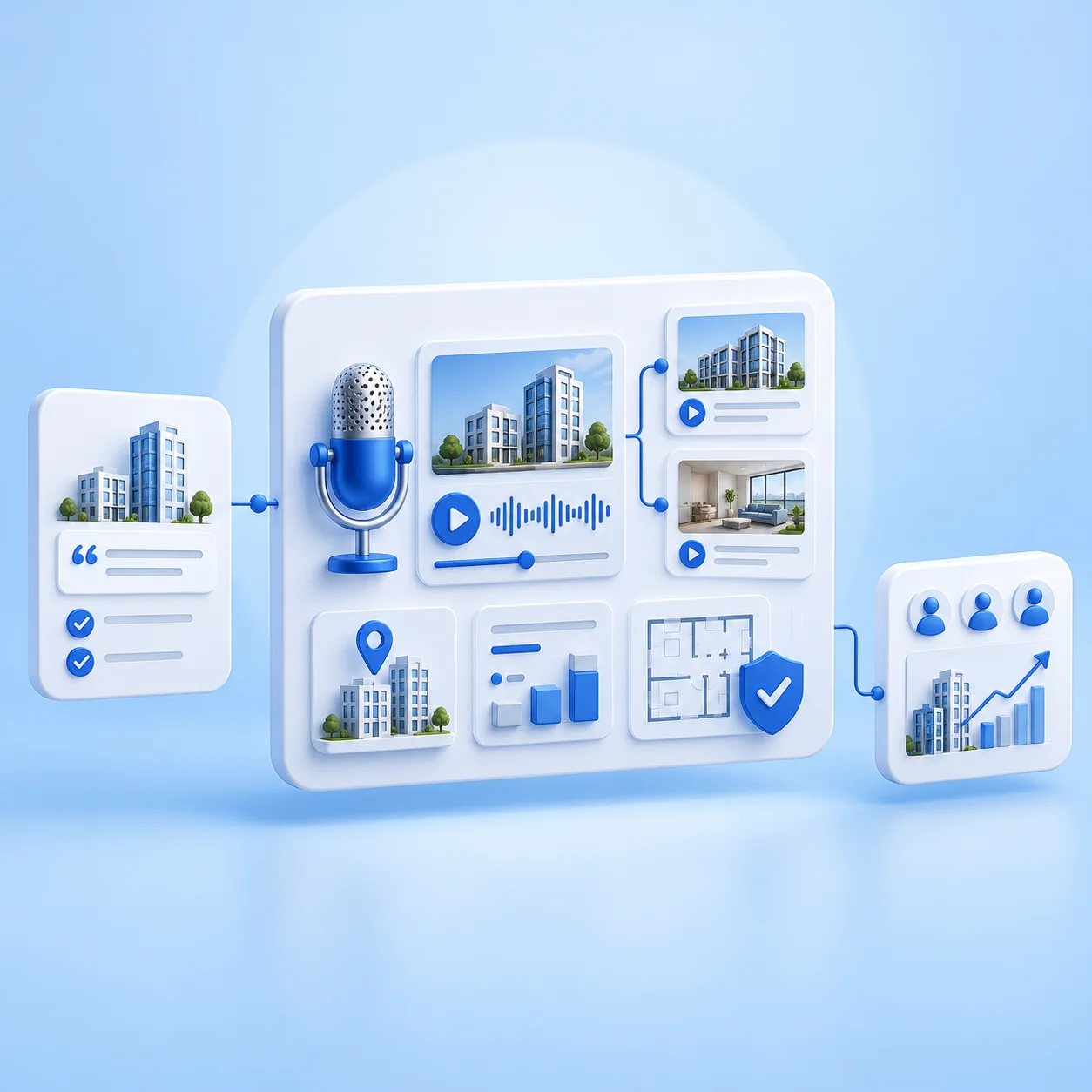 Podcast Repurposing for Proptech Brands