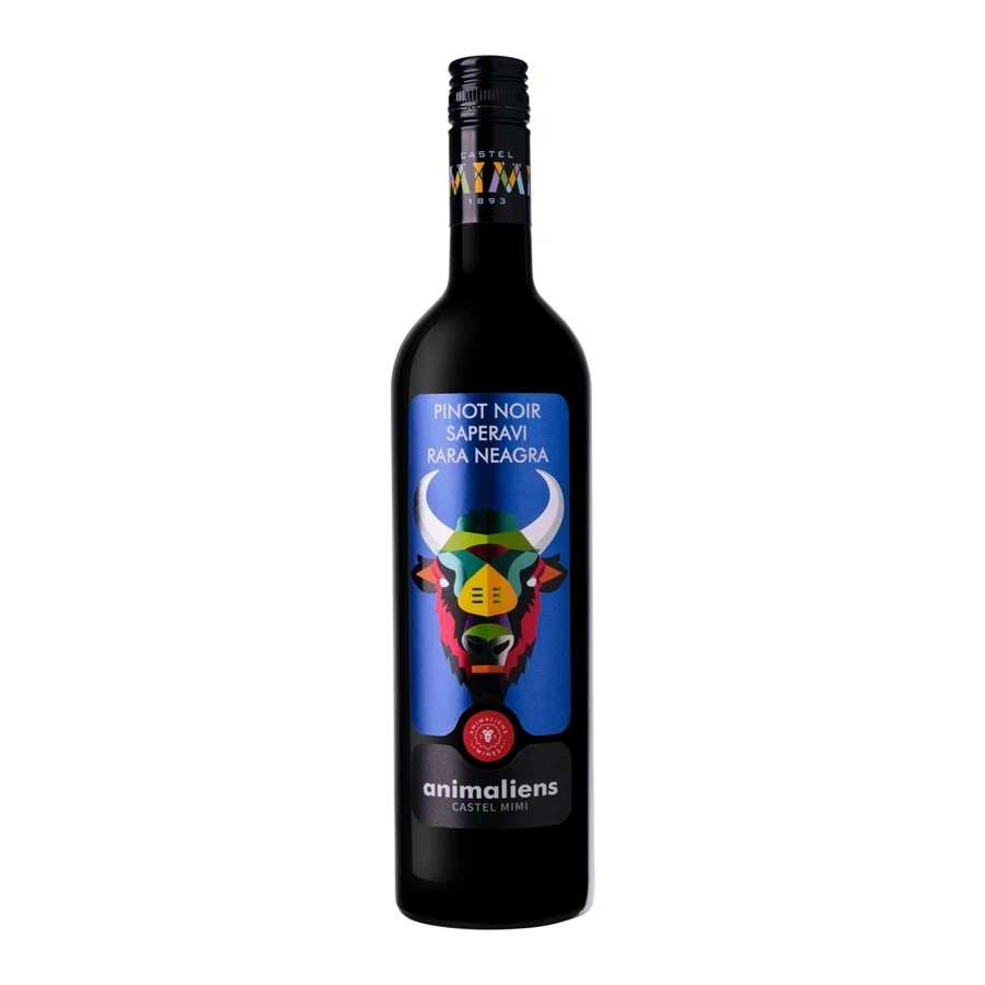 Castel Mimi AnimAliens Pinot Noir, Saperavi & Rară Neagră – Il Blend Potente