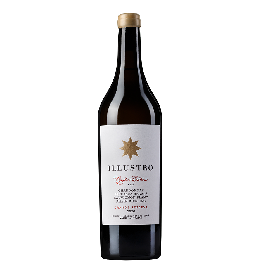 Fautor ILLUSTRO Chardonnay-Feteasca Regală-Sauvignon Blanc-Rhein Riesling 2020