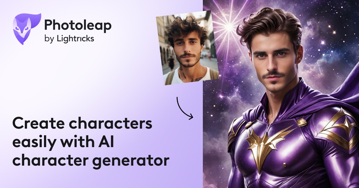 AI Character Generator: Create Characters from Photos | Photoleap