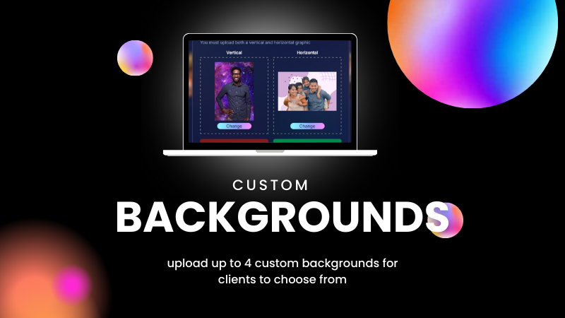 Big News: Introducing Custom Backgrounds for Your Events! 🎨✨