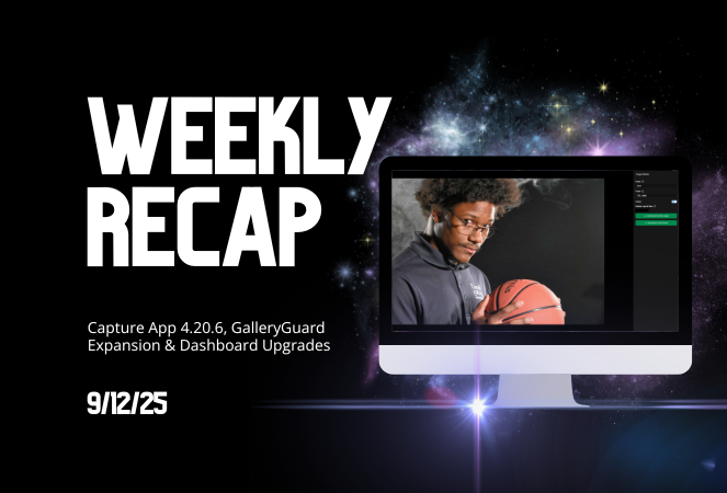 Weekly Recap: Capture App 4.20.6, GalleryGuard Expansion & Dashboard Upgrades 📸✨