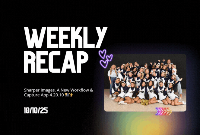 Weekly Recap: Sharper Images, A New Workflow & Capture App 4.20.10 📸✨