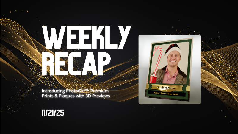 Weekly Recap: Introducing PhotoGlo™ Premium Prints & Plaques ✨🖼️