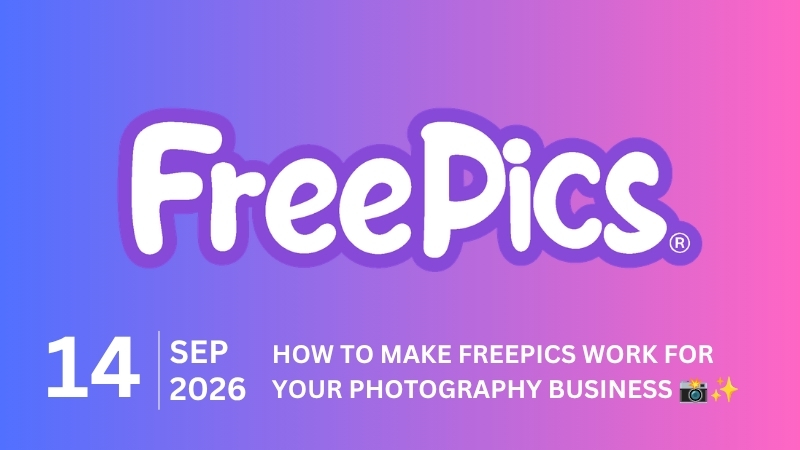 How to Make FreePics Work for Your Photography Business 📸✨