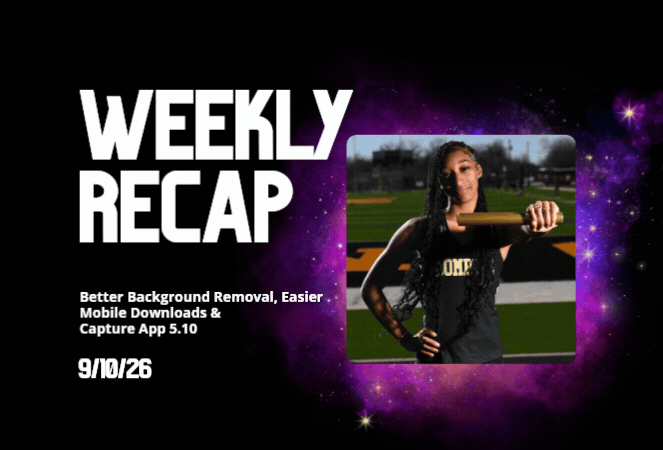 Weekly Recap: Better Background Removal, Easier Mobile Downloads & Capture App 5.10 ✂️📱