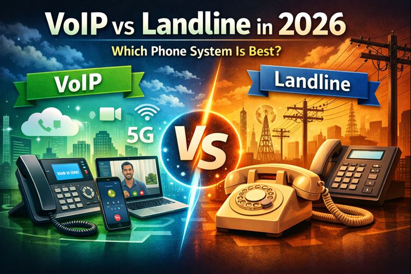 VoIP vs Landline in 2026: Which Phone System Is Best for Businesses?