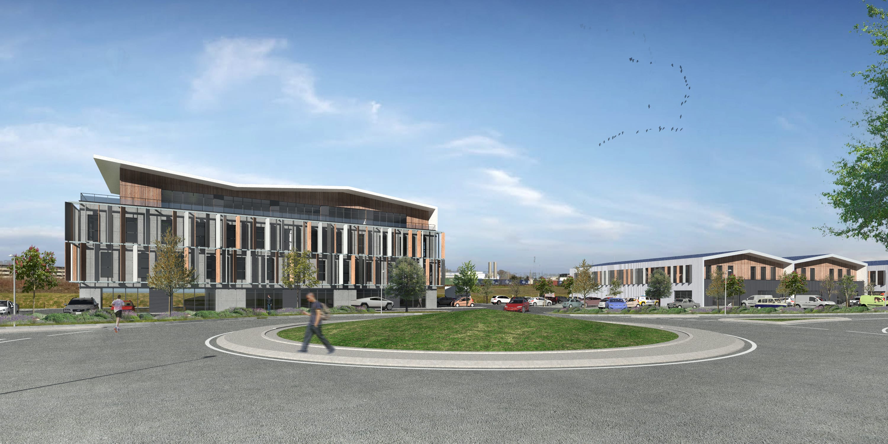 3D plans of the Oreparq project. Image by Orenoq.