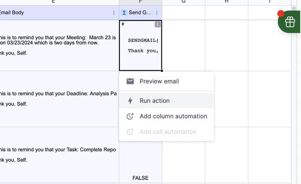 Testing Your Automatic Email Reminders