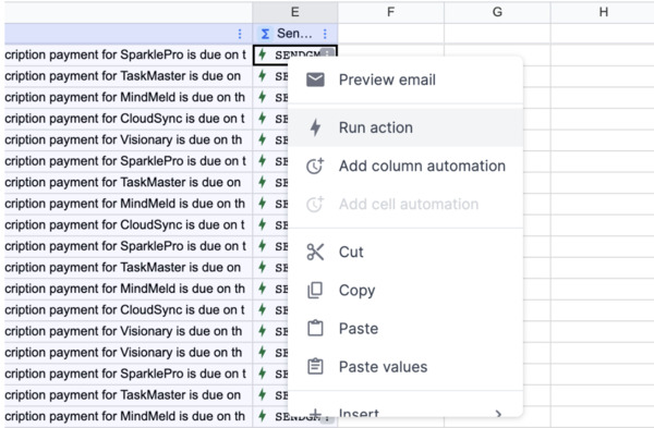 Testing Our Email Formula