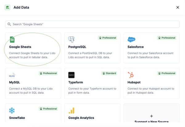 Granting Access to Google Sheets