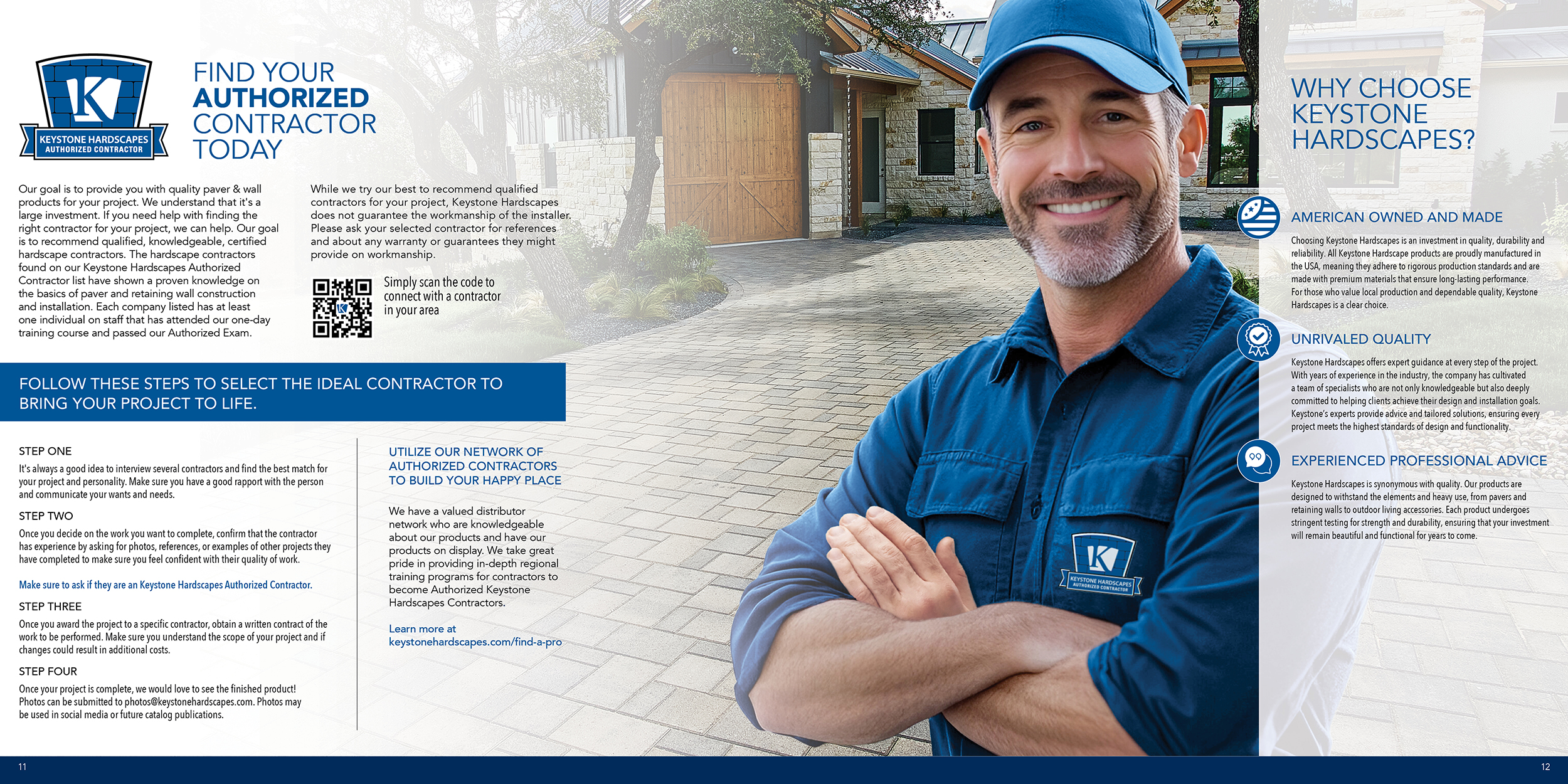 Magazine Spread Stephen Hull Design for Keystone