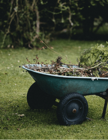 Garden waste disposal image