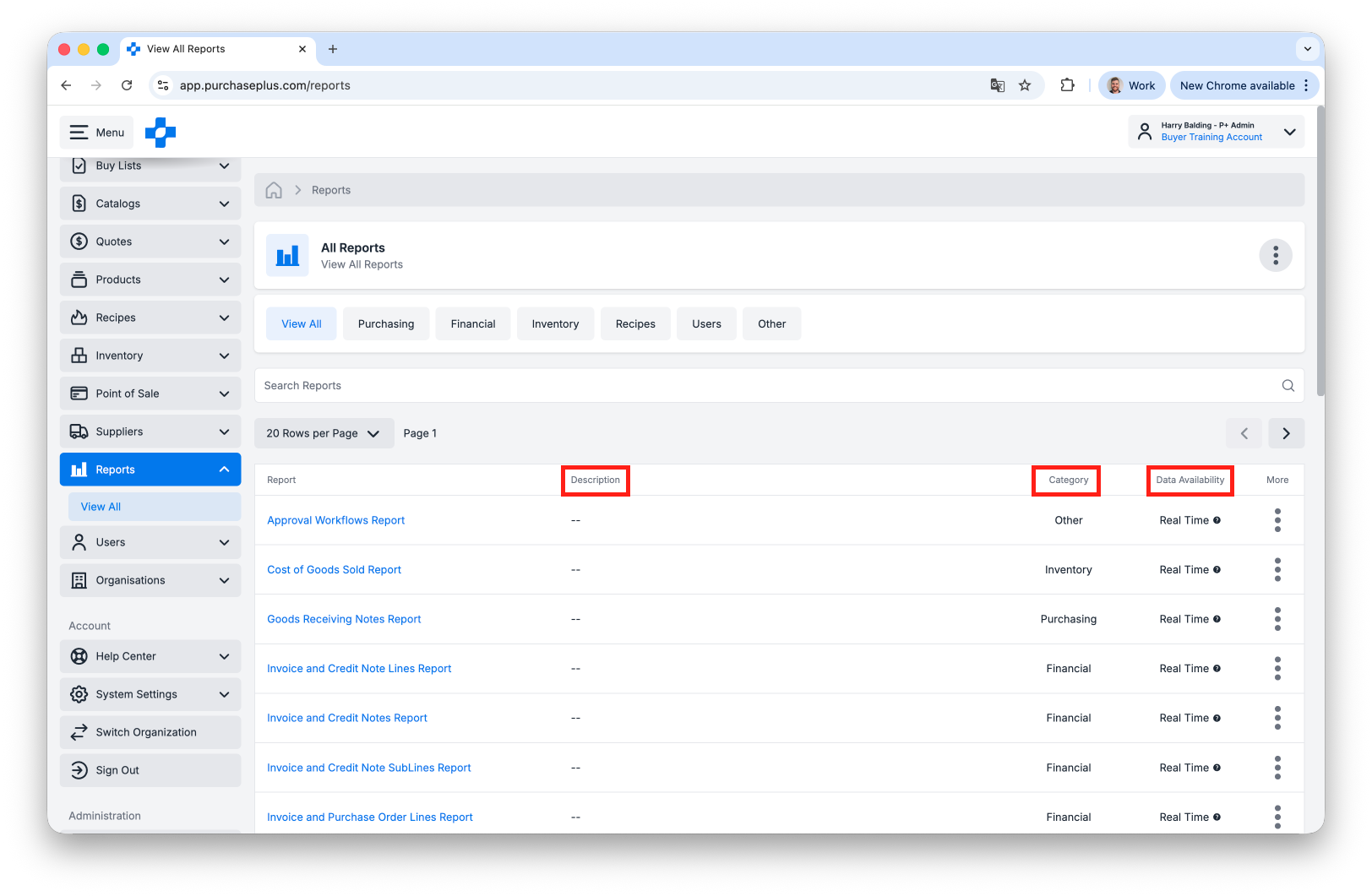 Reporting enhancements march 2026