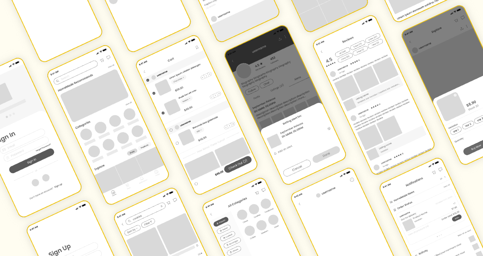 Wireframes