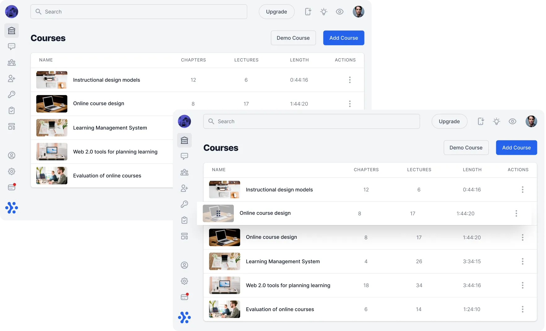 Course Editor Overview
