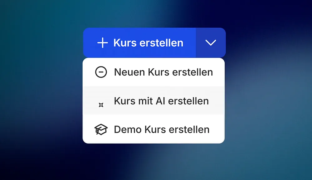AI Course Generator Visualisierung