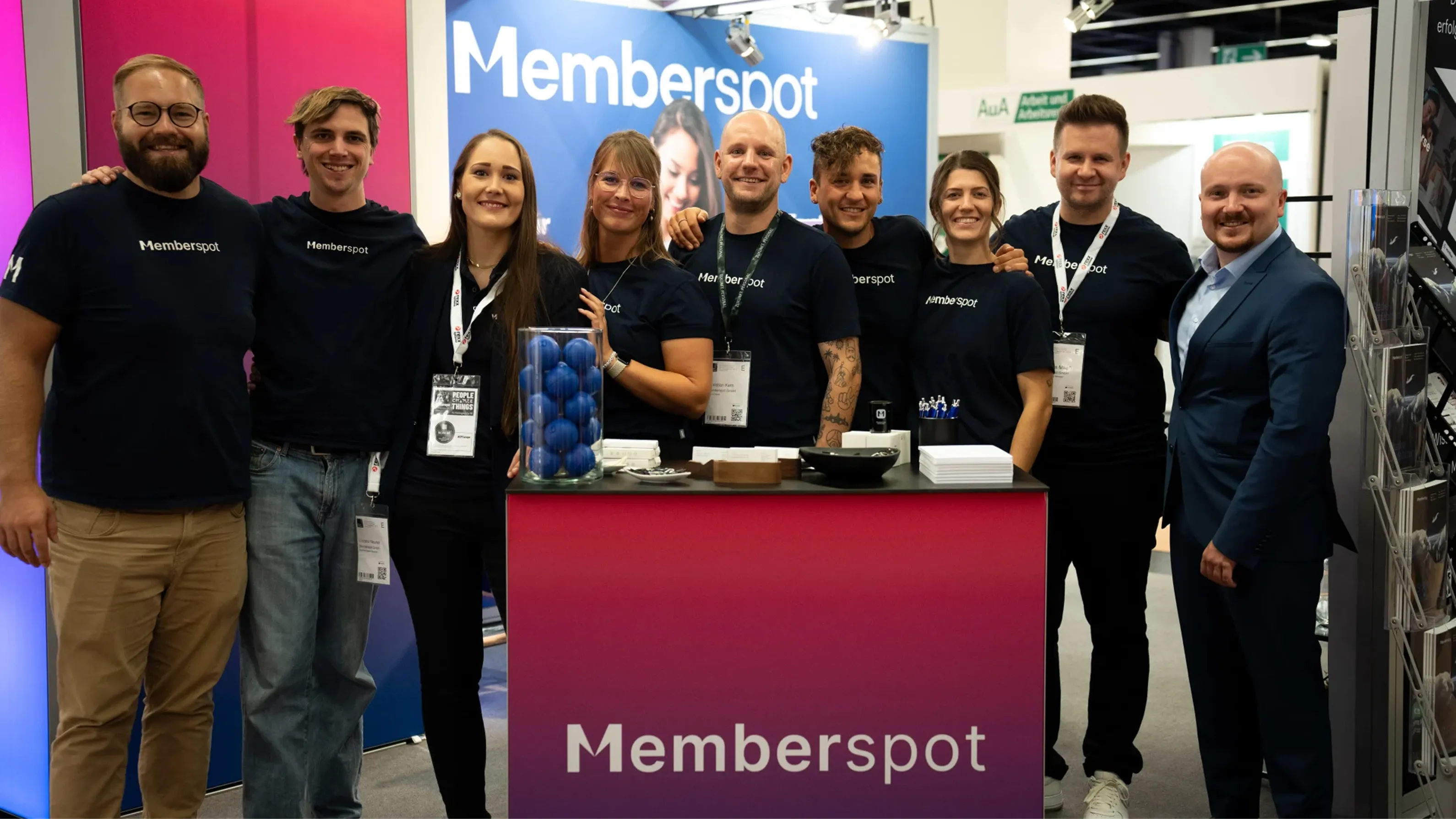 Member spot at trade fair - Career