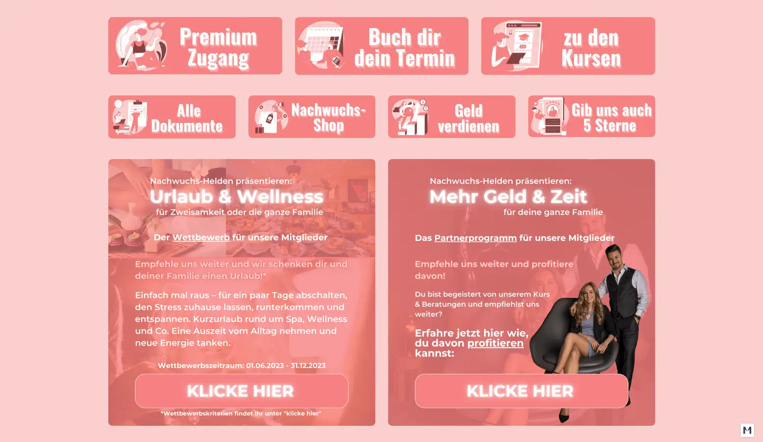 Nachwuchshelden Portal