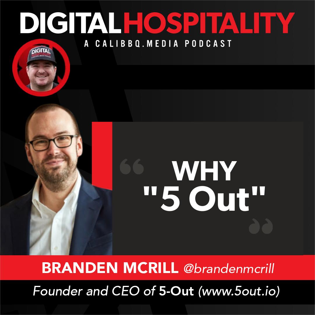 Branden, the co-founder of 5-Out, provides wonderful insights about machine learning in digital hospitality. 