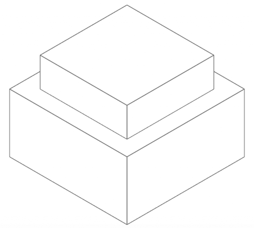 cnc part square external corner