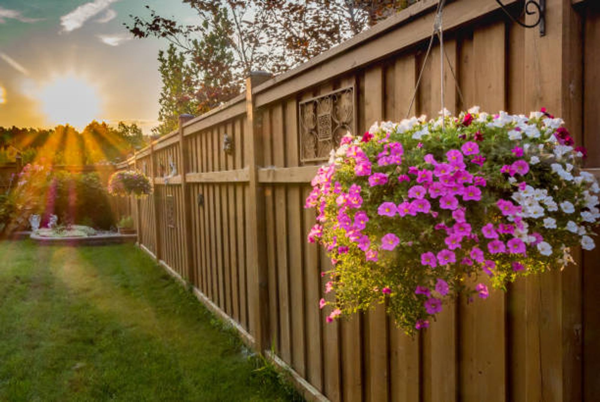 wooden Solar Fence 