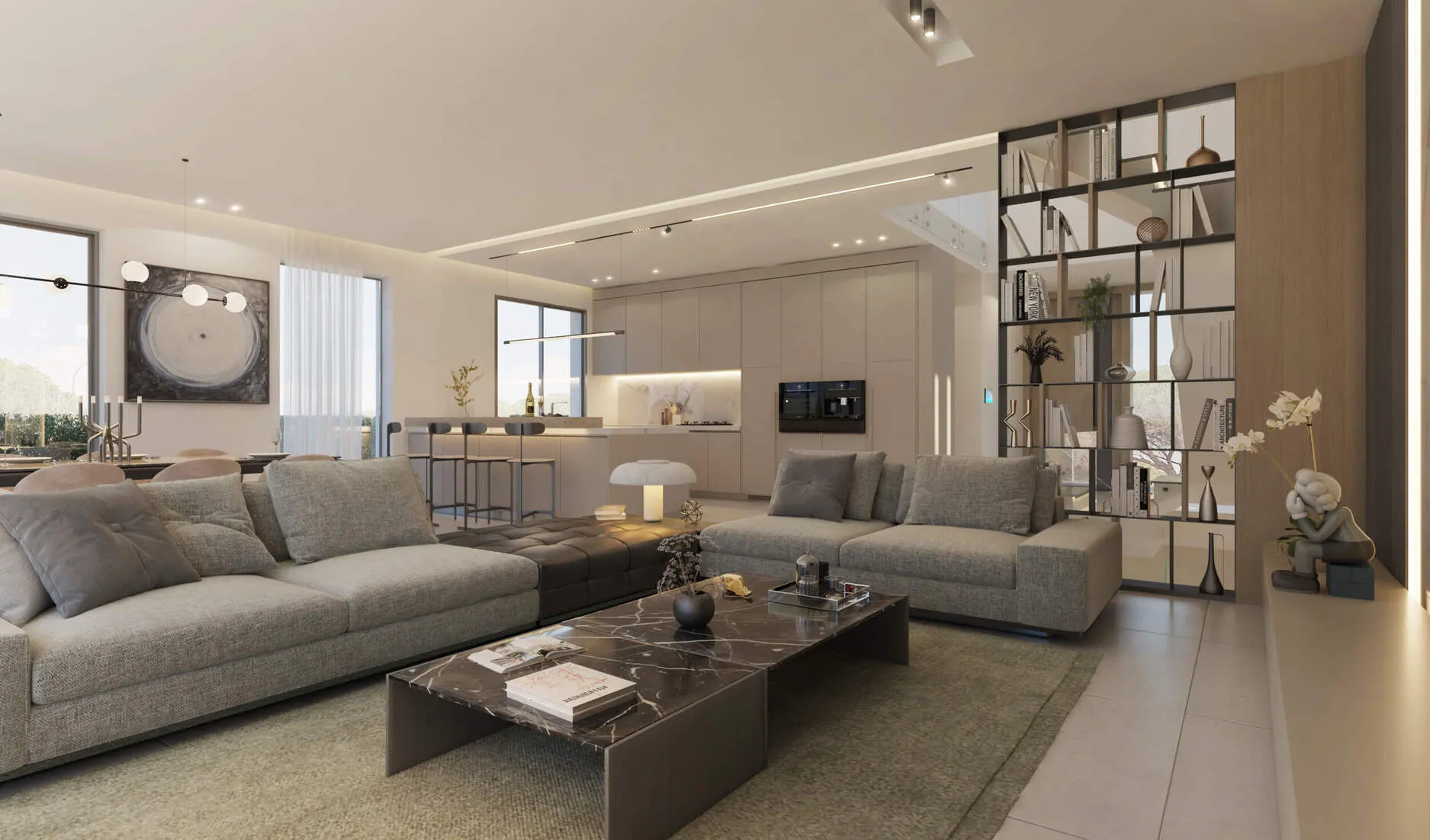 Caetano Soul Villa, Alma de Faro: Sala de estar (render)
