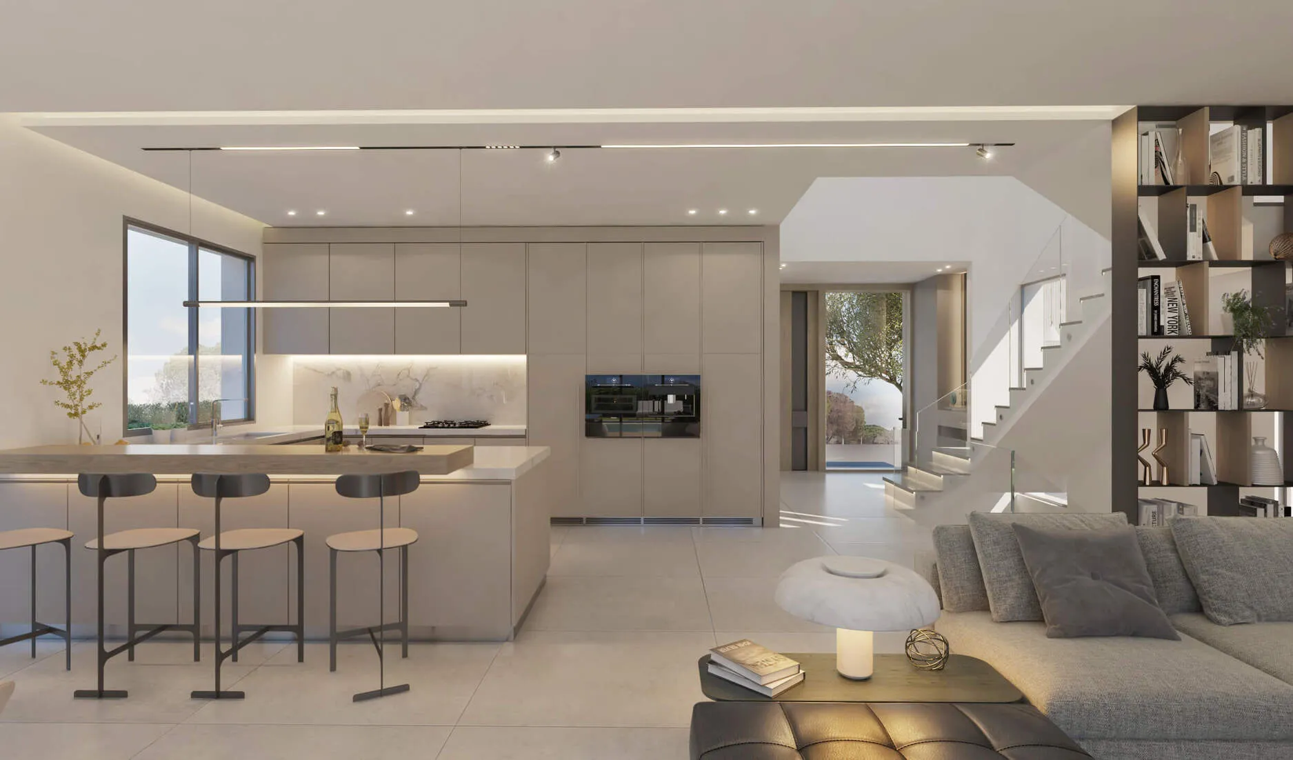 Caetano Soul Villa, Alma de Faro: Sala de estar (render)