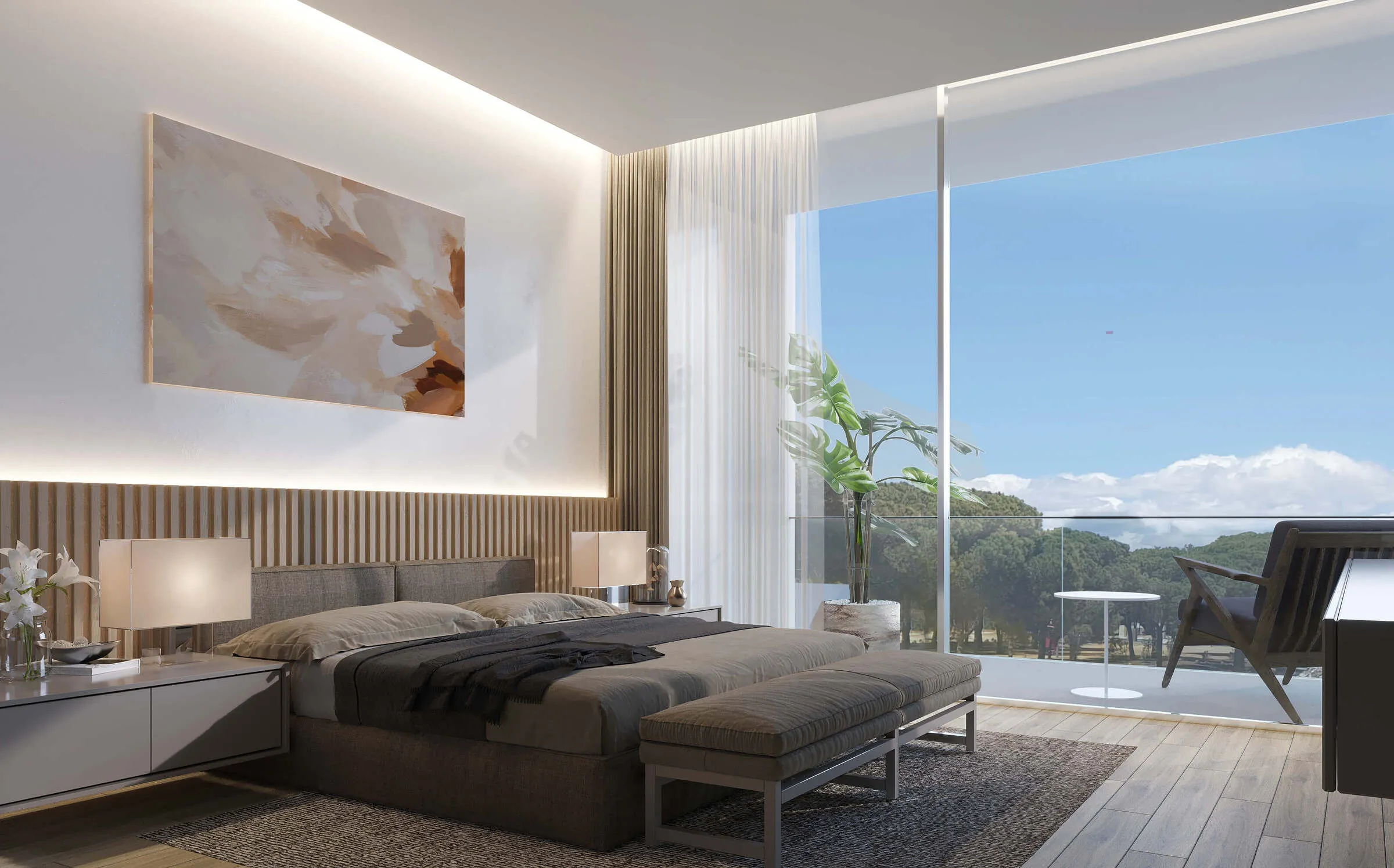 Caetano Soul Villa, Alma de Faro: Quarto principal (render)