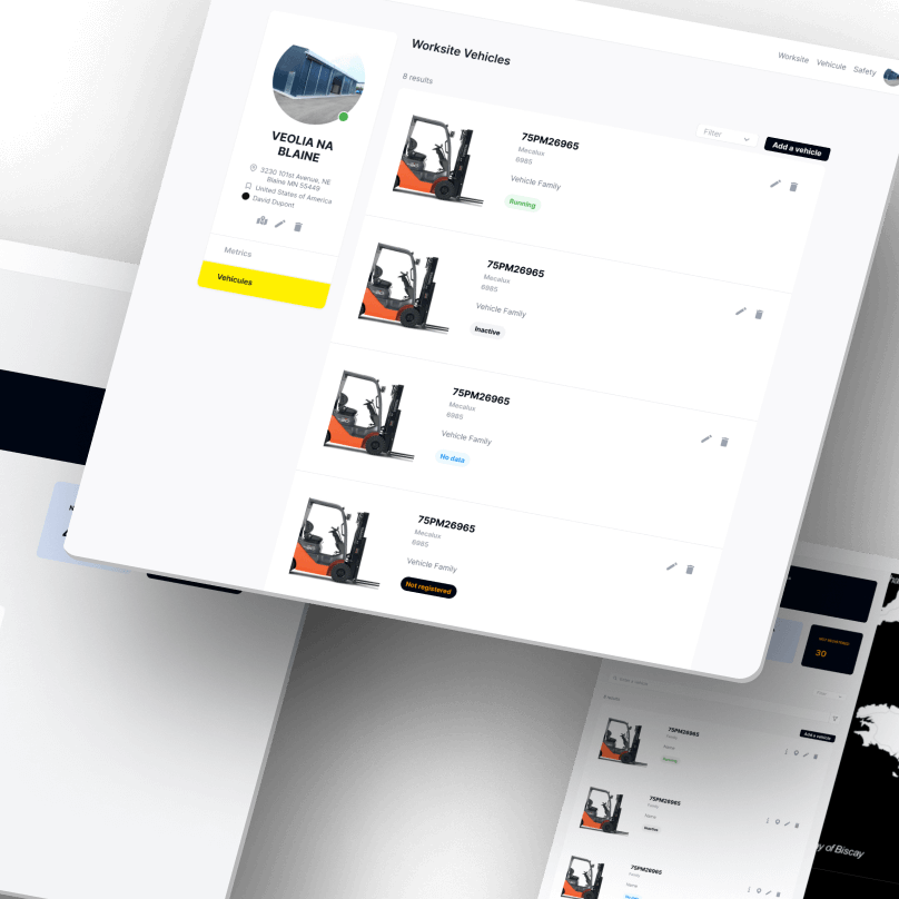 SaaS application for Blaxtair