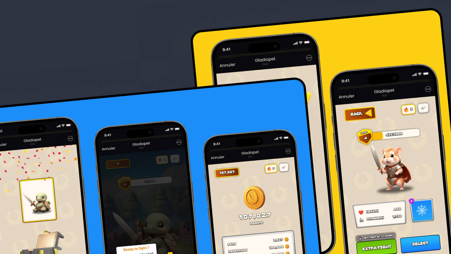 Gladiapet Telegram Game