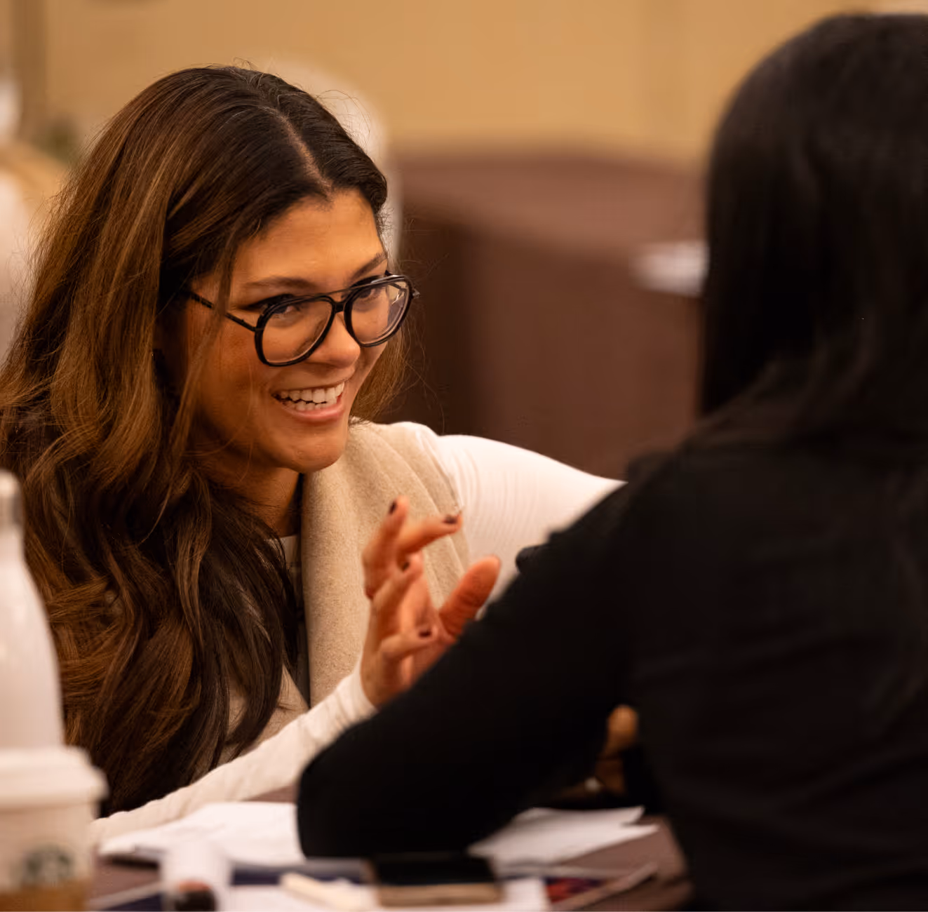 Alex Halladay, Director of Enrollment Management at Cranbrook School (MI), answers a participant question during a pre-conference workshop