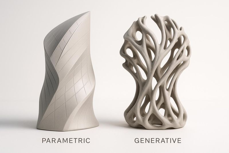 Parametric vs. Generative 3D Modeling