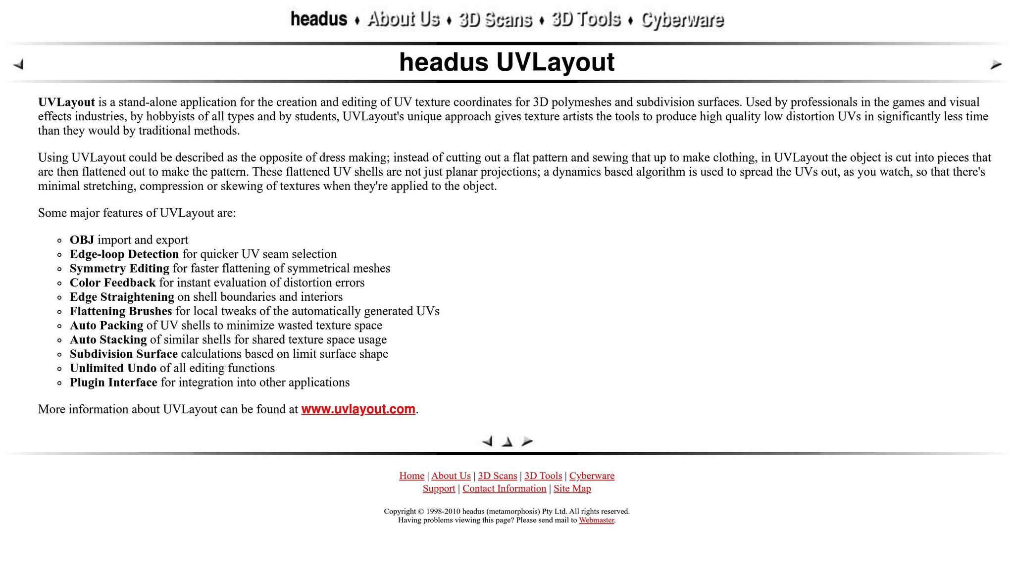 Headus UVLayout