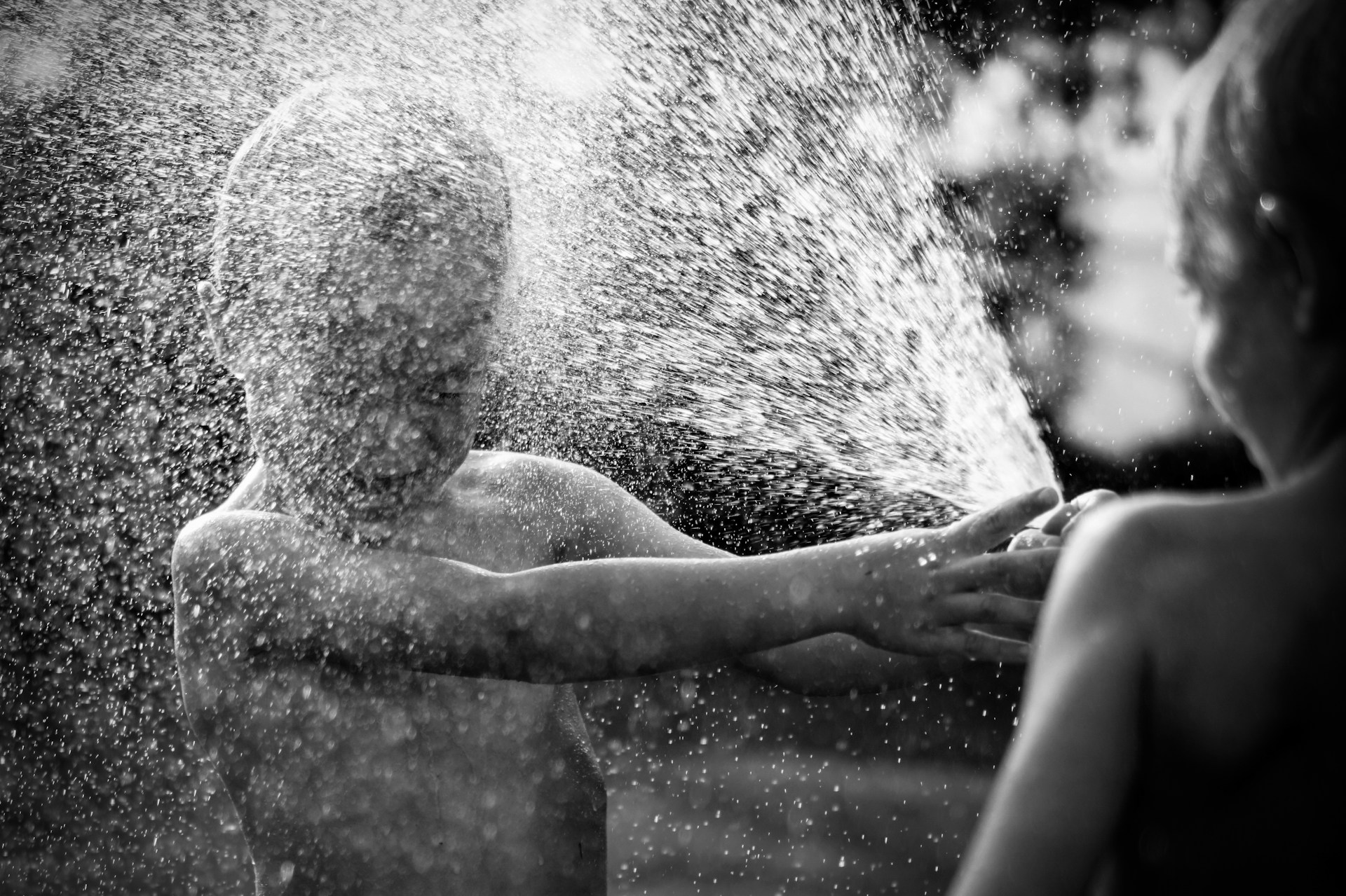 Boys Water Fun