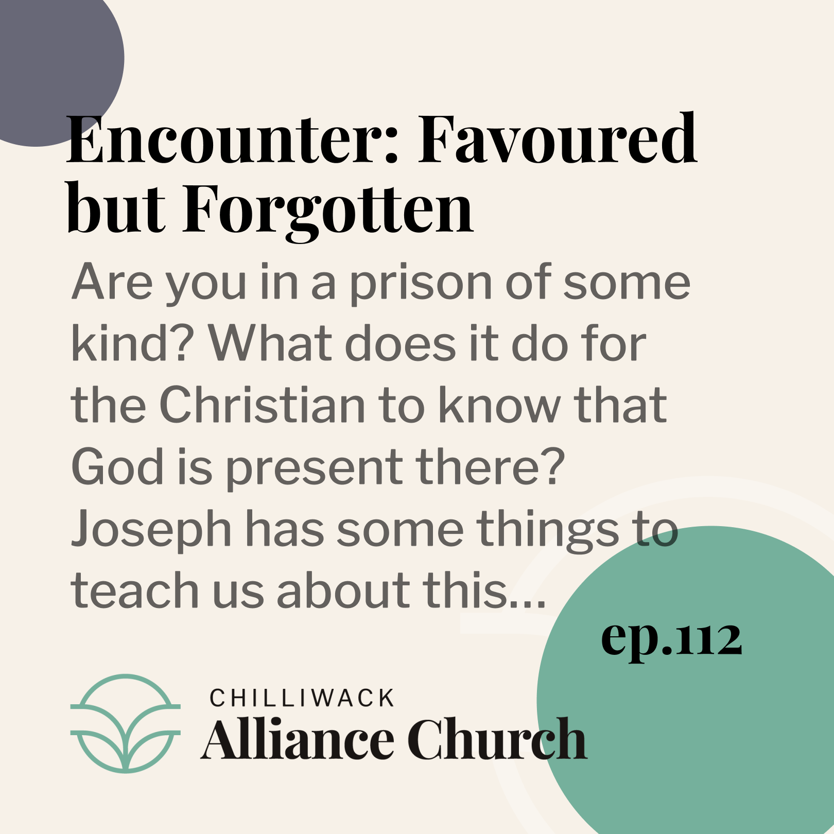 Encounter: Favoured but Forgotten