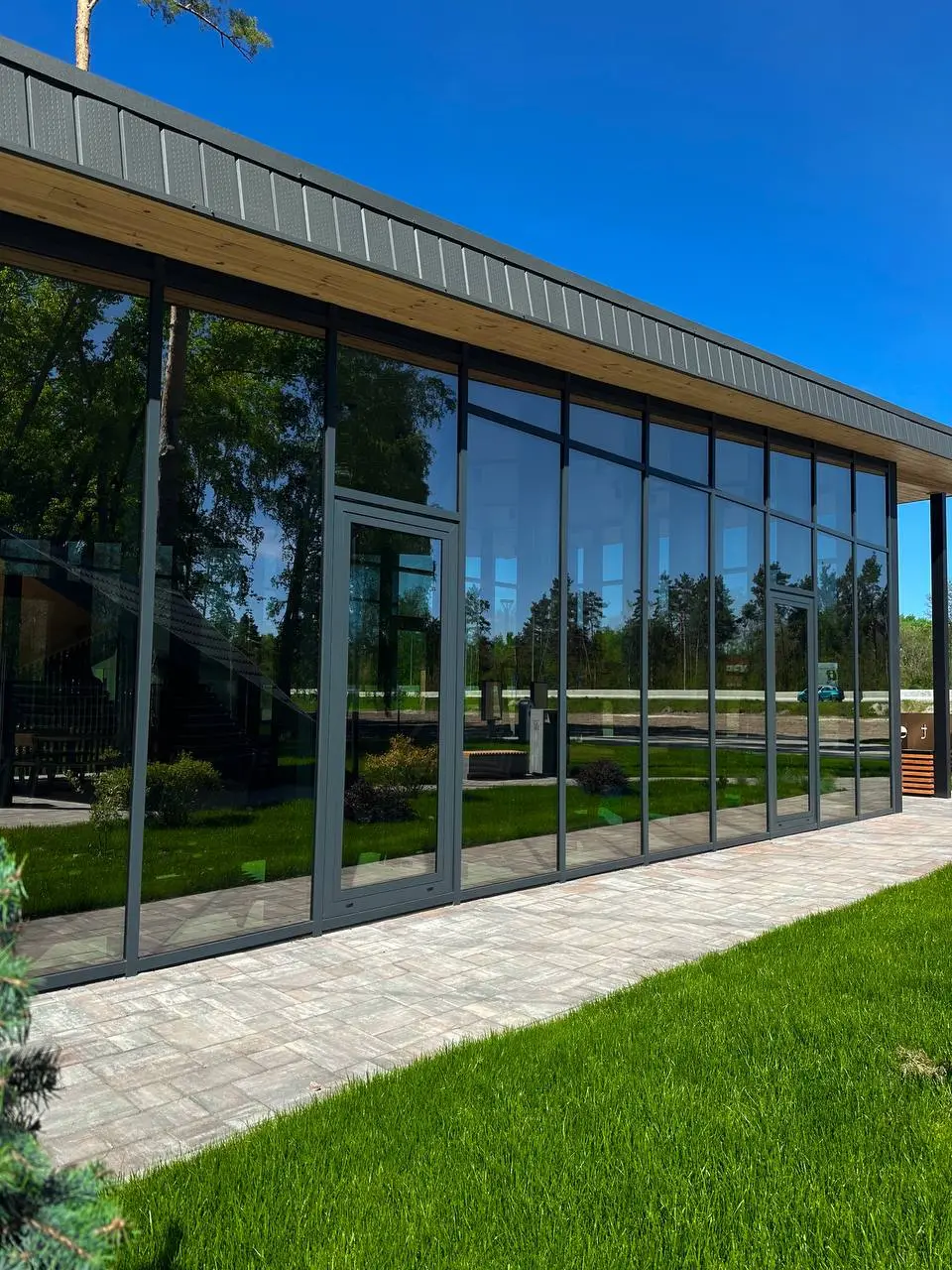 Ресторан фасадне скління Кіпті (Чернігівська обл.) - фото 6