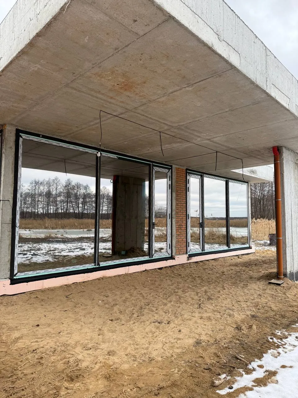 Будинок фасадне скління Богдани (Київська обл.) - фото 1