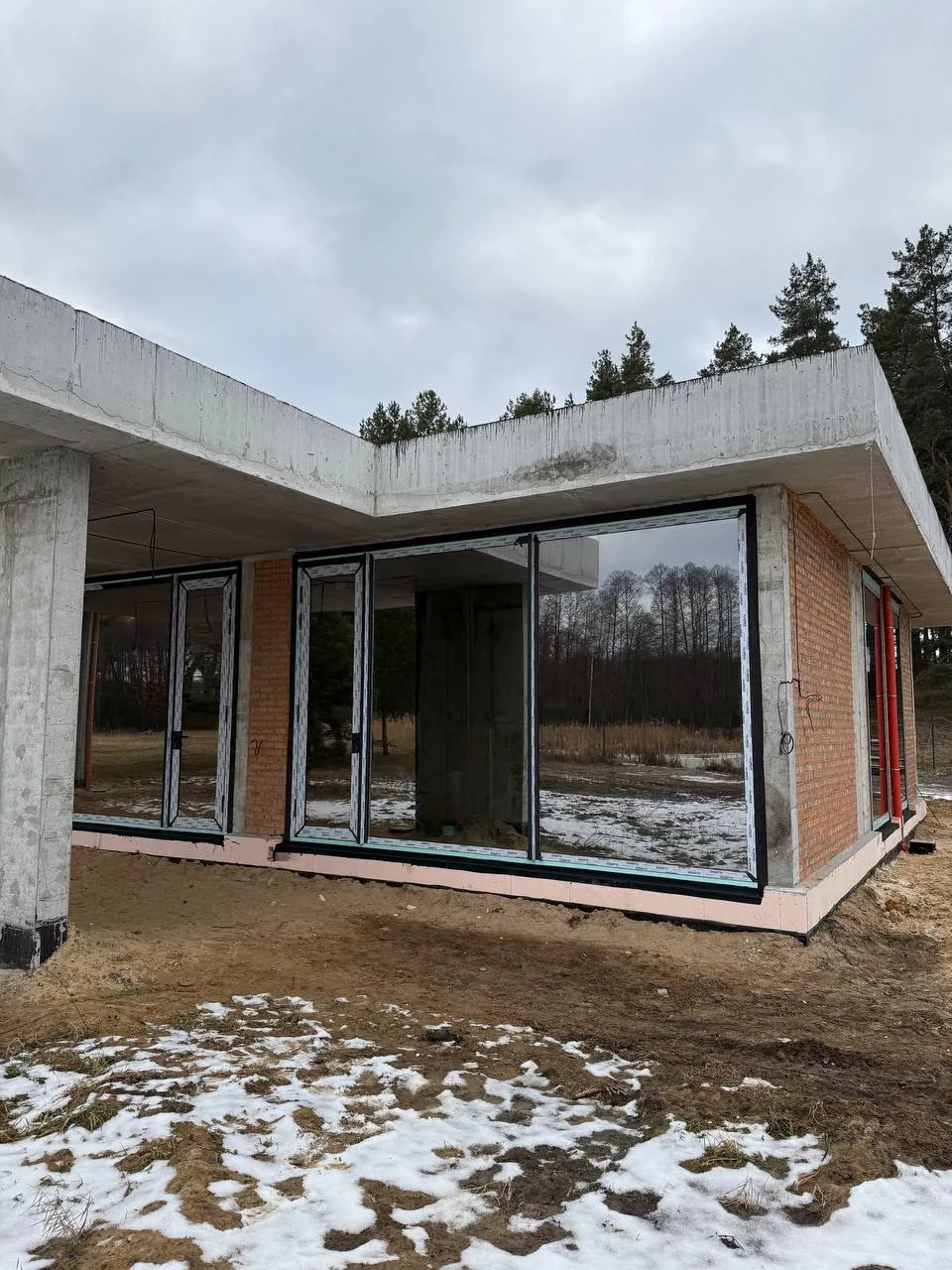 Будинок фасадне скління Богдани (Київська обл.) - фото 3