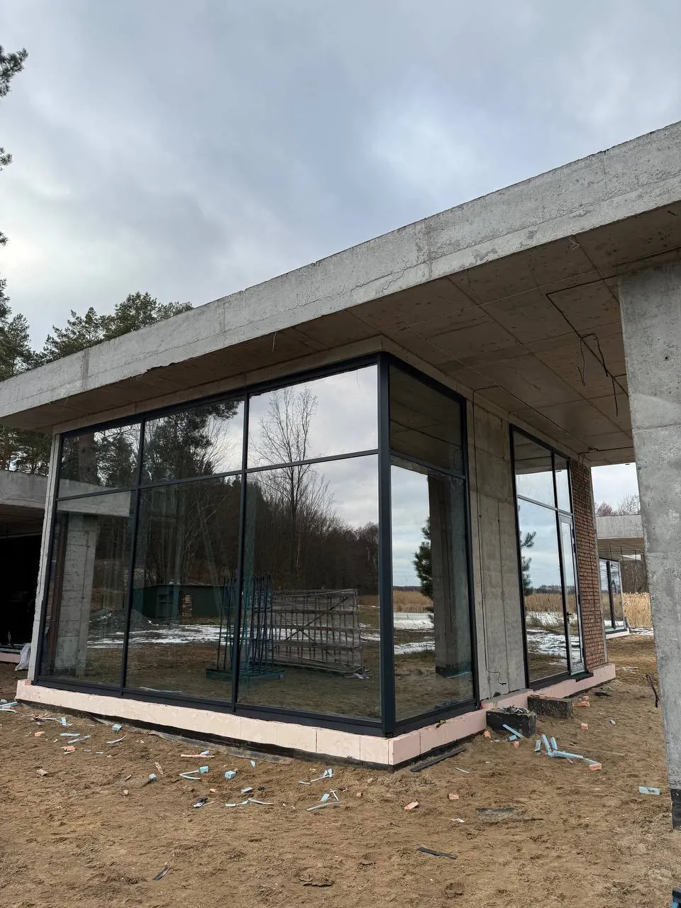 Будинок фасадне скління Богдани (Київська обл.) - фото 4