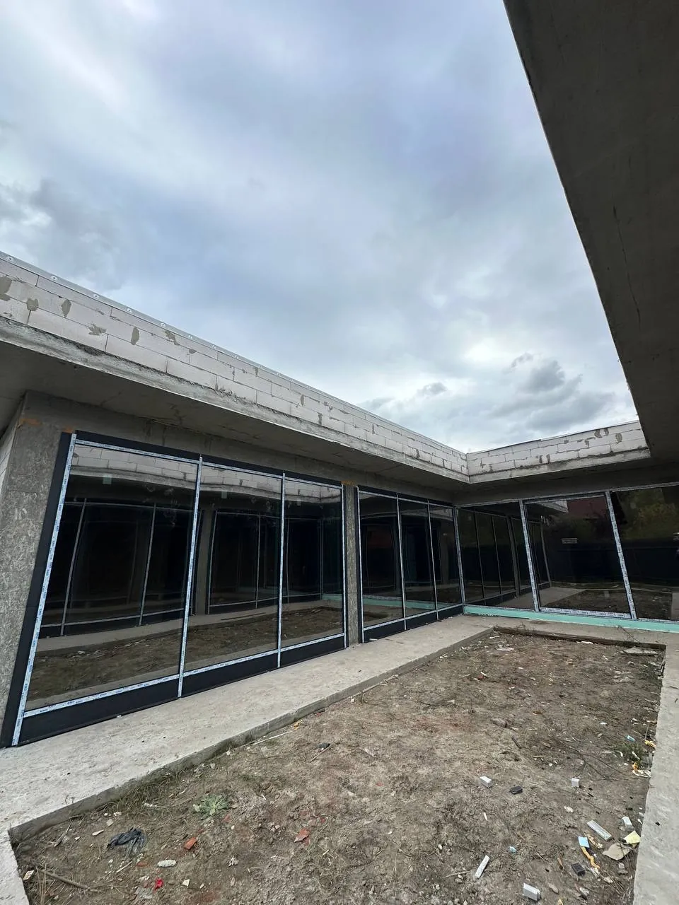 Будинок комплексне алюмінієве скління Княжичі (Київська обл.) - фото 2